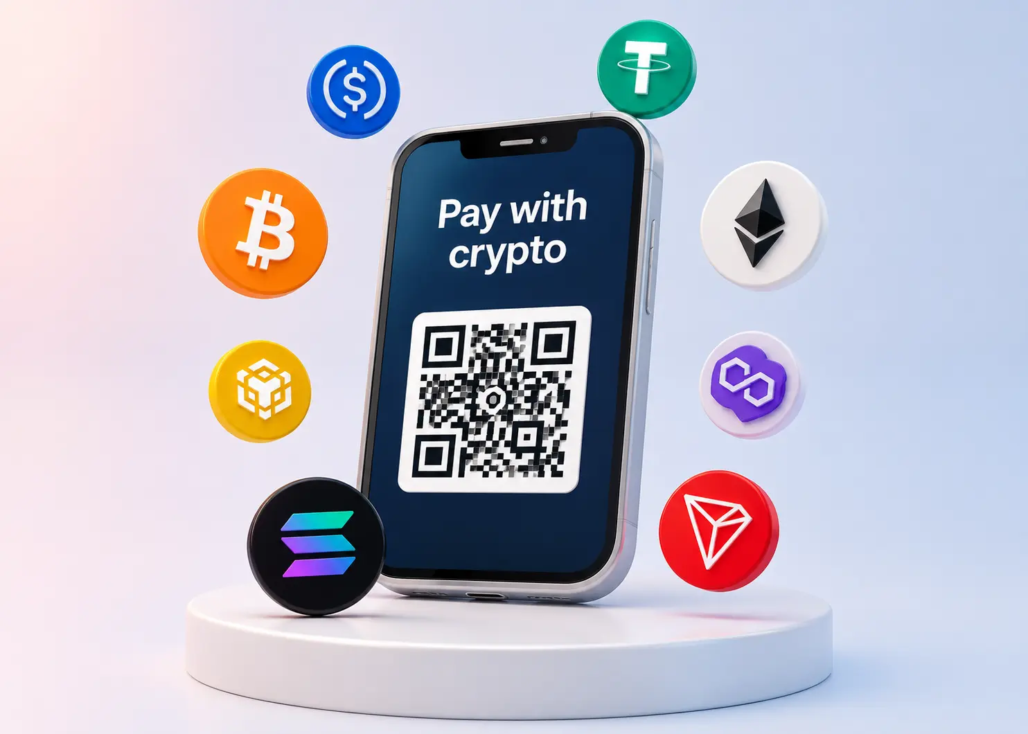 Pay with crypto